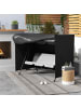Outsunny Abdeckung für Schaukel,205cm x 124cm x 164cm,schwarz