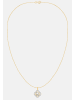 Diamant Exquis Halskette aus 375 Gelbgold mit Perle mit Diamant