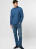 MCS Poloshirt Rockwall Long Sleeve in Ensign Blue