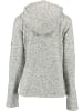 Tom Collins Strickfleecejacke Adisur in mittelgrau