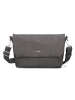 Zwei Mademoiselle.M Messenger 33 cm Laptopfach in nubuk stone