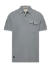 Camel Active Poloshirt aus reiner Baumwolle in Sturmblau