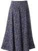 WITT WEIDEN Maxirock in marine-bedruckt