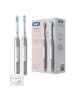 Oral-B Elektrische Zahnbürste "Pulsonic Slim Luxe + 2. Handstück" in Platinum/Rosegold