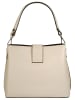 Cluty Umhängetasche echt Leder in beige