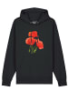 wat? Apparel Sweatshirt Poppy Flowers in Schwarz
