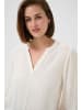 Kaffe Langarm-Bluse KAannika Regular fit in Chalk