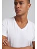 CASUAL FRIDAY T-Shirt CFLincoln - 20503062  T-Shirt mit V-Ausschnitt in Weiß