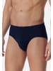 Schiesser Mini Slip / Unterhose 95/5 Essentials - Cotton in Dunkelblau