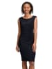 Vera Mont Cocktailkleid im Glitzer-Look in Dark Blue/Black