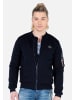 Cipo & Baxx Collegejacke in Navyblue