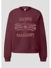 QS Sweatshirt in 39D2_bordeaux