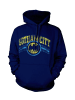 Batman Hoodie in Blau