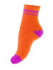 Yenita® Kuschelsocken 4 Paar in pink-orange