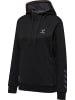 Hummel Hoodie Hmloffgrid Cotton Hoodie Wo in JET BLACK/FORGED IRON