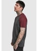Urban Classics Urban Classics T-Shirts in cha/burgundy