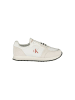 Calvin Klein Weiße Polyurethan-Sneaker