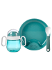 Mepal 3er Set Babygeschirr Mio in deep turquoise