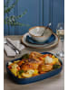 Mason Cash MASON CASH | Auflaufform, quadr., RUSTIC CHARM, blau, 2 L