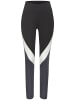 LASCANA ACTIVE Sporthose in anthrazit, weiß, grau