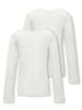 KIDS ONLY Langarmshirts 2er Pack KOGNEW ONLY L/S TEE in cloud dancer