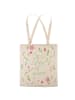 Mr. & Mrs. Panda Beutel Tasche Blumen Leben mit Spruch in Bunt