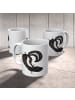 Mr. & Mrs. Panda Kaffeetasse Stinktier Handstand ohne Spruch in Weiß