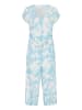 Kaffe Overall KAmira Loose fit in Dusty Blue/Chalk Flowers
