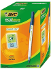 Bic Kugelschreiber ECOlutions Round Stic, Blau, Strichstärke 0,4 mm, 60er Pack