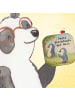 Mr. & Mrs. Panda Bierdeckel Pinguin Beste Erfindungante der Welt De... in Weiß