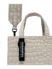 LIEBESKIND BERLIN Handtasche Paper Bag S20 Croco in Pale Moon