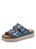 Tamaris Pantolette Pantolette in blau