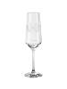 Mr. & Mrs. Panda Champagnerglas Sternzeichen Zwilling ohne Spruch in Transparent