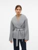 Vero Moda Jacke in Light Grey Melange