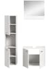ebuy24 Badmöbelset Boston Weiß 102 x 33 cm