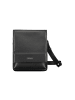 Calvin Klein Schwarz Polyurethan Herren Schulter Tasche