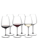 RIEDEL Glas 6-tlg. Weingläser-Set Grape in Transparent – in transparent
