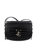 Jimmy Choo Schwarz Leder Umhängetasche