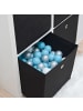 DuneDesign 4er Set Aufbewahrungsbox Saga in Schwarz