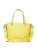 Zwei Cleo Shopper Tasche 42 cm yellow