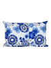JACK Outdoor Dekokissen Motiv 30x50cm inkl. XXL Füllung in Blumen Blau