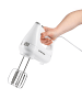 Gourmet Maxx Handmixer 250W weiß inkl. Rührbesen und Knethaken Weiß