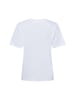 s.Oliver T-Shirt in weiß gelb