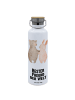 Mr. & Mrs. Panda Getränkeflasche Hase Bester Freund der Welt mit... in Weiß