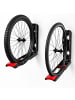 relaxdays 4 x Fahrrad Wandhalterung in Schwarz - 35 kg