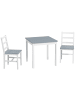 HOMCOM Essgruppe in Grau 75L x 75B x 75H cm