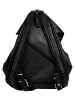 Bruno Banani Rucksack echt Leder in schwarz