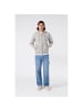 Champion Longsleeve Full Zip Hoodie Sweatshirt in Grau