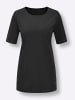 WITT WEIDEN Longshirt in schwarz