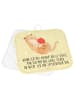 Mr. & Mrs. Panda Topflappen Katze Wolle mit Spruch in Gelb Pastell